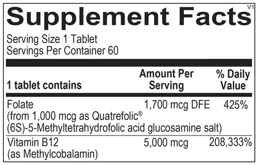 Methyl B12 & Folate
